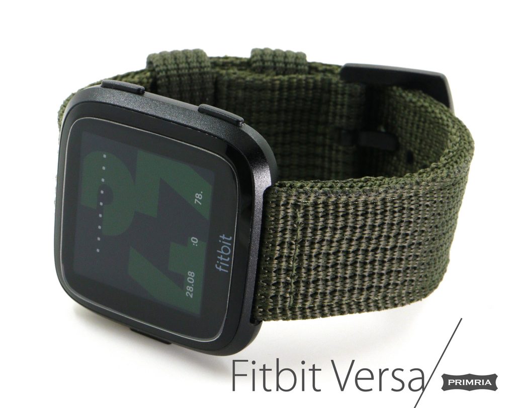 Fitbit Versa 4 / Versa 3 / Versa 2 Sense 2 Nylon Thick Military Heavy