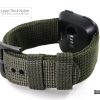 Fitbit Versa 4 / Versa 3 / Versa 2 Sense 2 - Nylon Thick Military Heavy Duty Watch Strap / Watch Band - Image 2