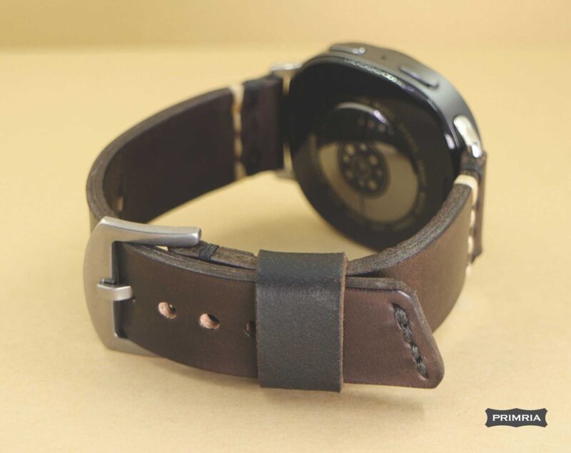 Samsung Galaxy Watch 8 Classic Handmade Leather Strap / Band / Vintage Leather Strap / Italian Leather - Image 5