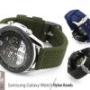 Samsung Galaxy Watch 6 5 / Gear S3 / Classic / Sport - Nylon Heavy Duty Watch Strap Sport Watch Band