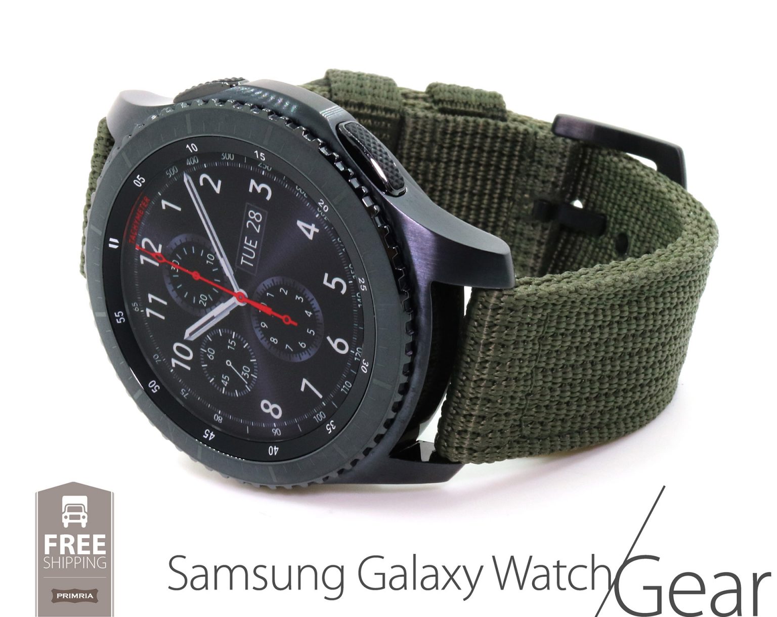 Samsung Galaxy Watch 6 5 / Gear S3 / Classic / Sport – Nylon Heavy Duty