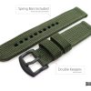 Samsung Galaxy Watch 6 5 / Gear S3 / Classic / Sport - Nylon Heavy Duty Watch Strap Sport Watch Band - Image 4