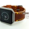 Fitbit Blaze Watch Straps , Handmade Genuine Leather Watch bands