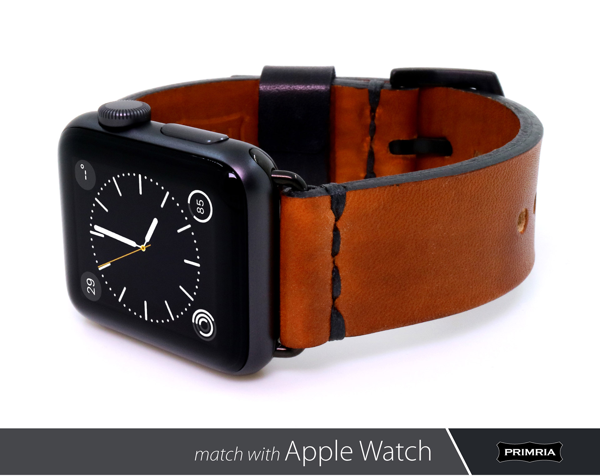 Luxury Leather Watch Band Strap For Apple Watch Series 9 8 7 6 5 4