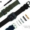 Apple Watch Ultra Series - Nylon Heavy Thick Profile Duty Watch Watch Sport Band Strap (Adapters Included) - Image 4