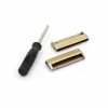 Set 2 Pcs Fitbit Sense 2 Sense 1 & Versa 3 Versa 4 Connectors Adapters for 20mm Replacement Watch Band DIY - Image 2