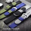 PRIMRIA® Blanc Mix 2-piece Quick-Release nylon  watch straps / watch bands