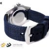 20mm 22mm 24mm Triple layer 2-piece military nylon diver band strap sport band - Navy Blue - Image 3