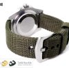 Triple layer 2-piece nylon military thick profile heavy duty watch straps sport watch bands - Army Green - Image 3