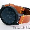 Ticwatch Pro E S2 C2 Handmade Saddle Leather Straps with Quick-release
