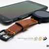 Ticwatch Pro E S2 C2 Handmade Saddle Leather Straps with Quick-release - Image 4