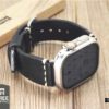 Apple Watch Series 10 9 8 Ultra 2 Wide Tapered Leather Bands