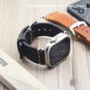 Apple Watch Series 10 9 8 Ultra 2 Wide Tapered Leather Bands - Image 3