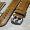 Copper Brown Genuine Leather Straps Bands for Apple Watch Ultra Series 46mm 44mm - Image 4