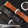Samsung Galaxy Watch ULTRA Saddle Leather Straps Bands - Image 3